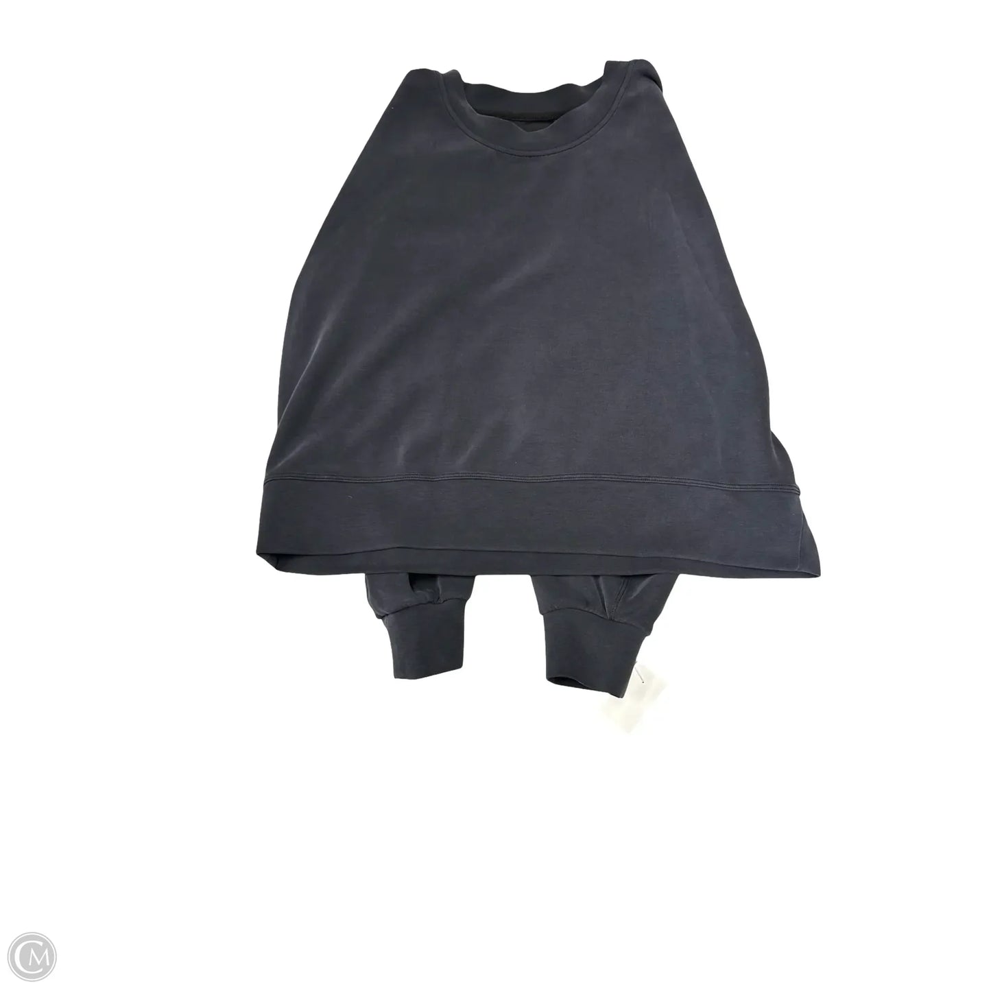 Athletic Sweatshirt Crewneck By Lululemon In Black, Size: 8