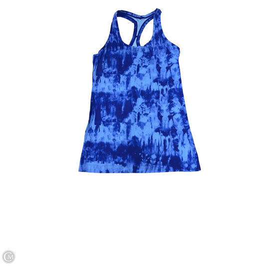 Athletic Tank Top By Lululemon In Blue, Size: 6