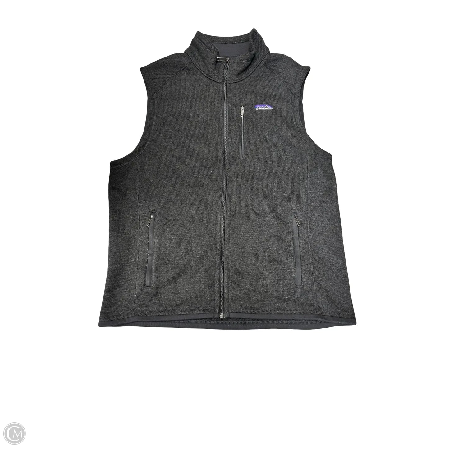 Vest Fleece By Patagonia In Black, Size: L