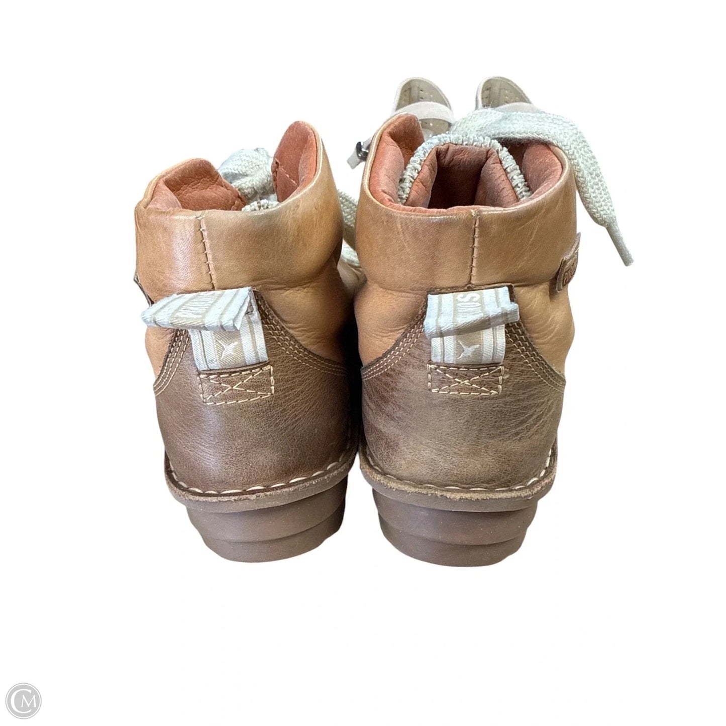 Boots Ankle Flats By Pikolinos In Tan, Size: 7