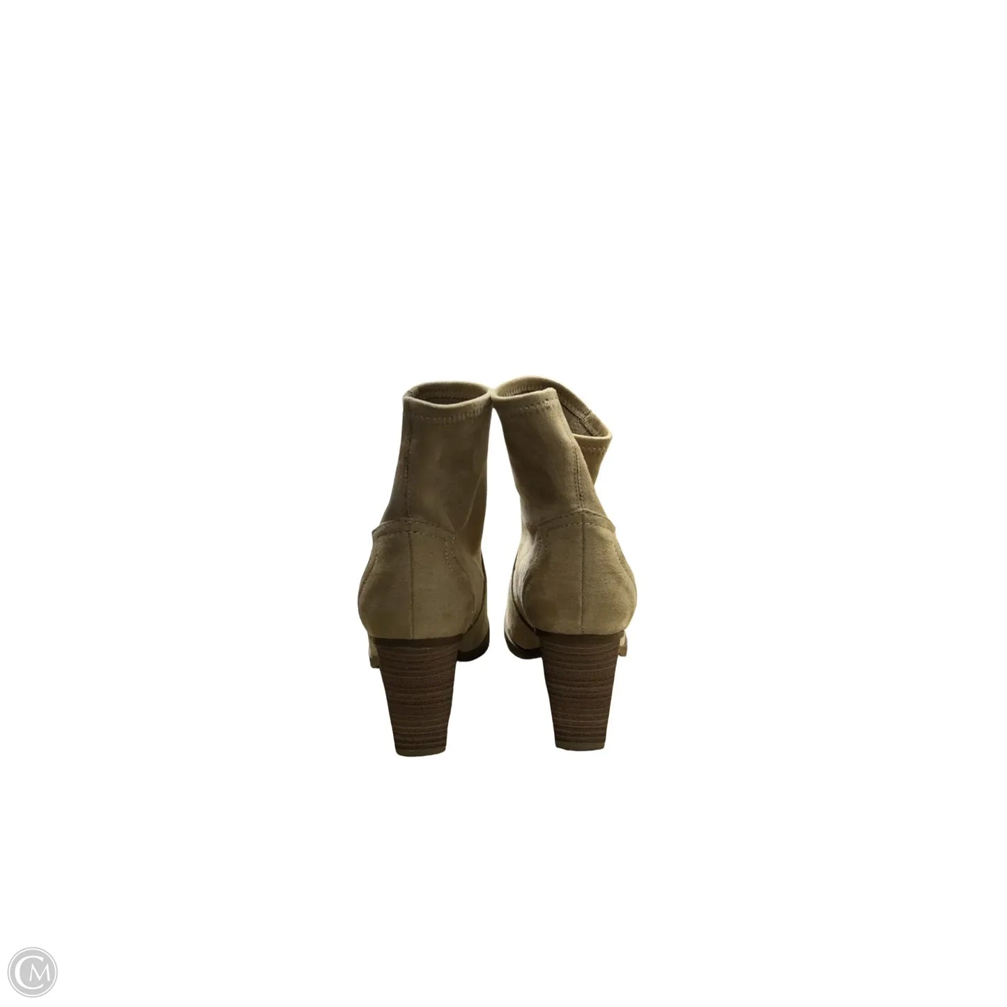 Boots Ankle Heels By Mia In Tan, Size: 8