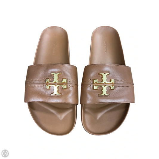 Sandals Designer By Tory Burch In Brown, Size: 10