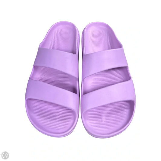 Sandals Flats By Bombas In Purple, Size: 10