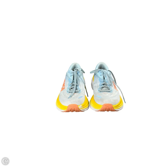 Shoes Athletic By Hoka In Blue & Orange, Size: 8.5