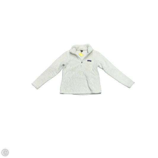 Sweatshirt Collar By Patagonia In Cream, Size: S