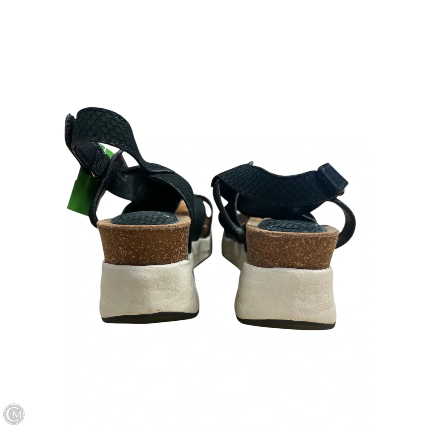 Sandals Heels Platform By Sofft In Black, Size: 8