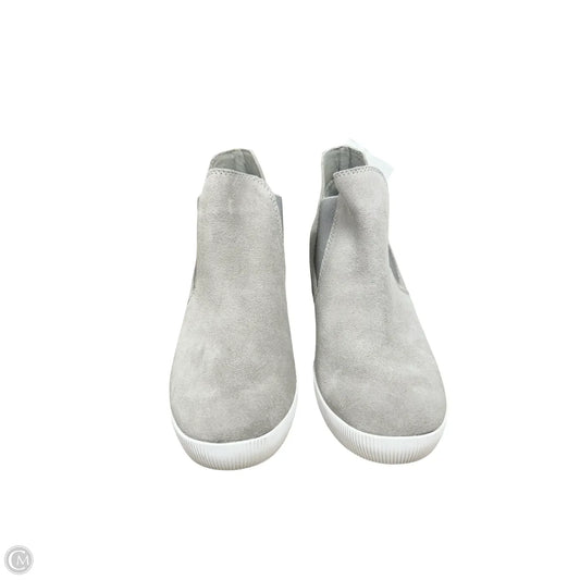 Boots Leather By Sorel In Grey, Size: 8.5