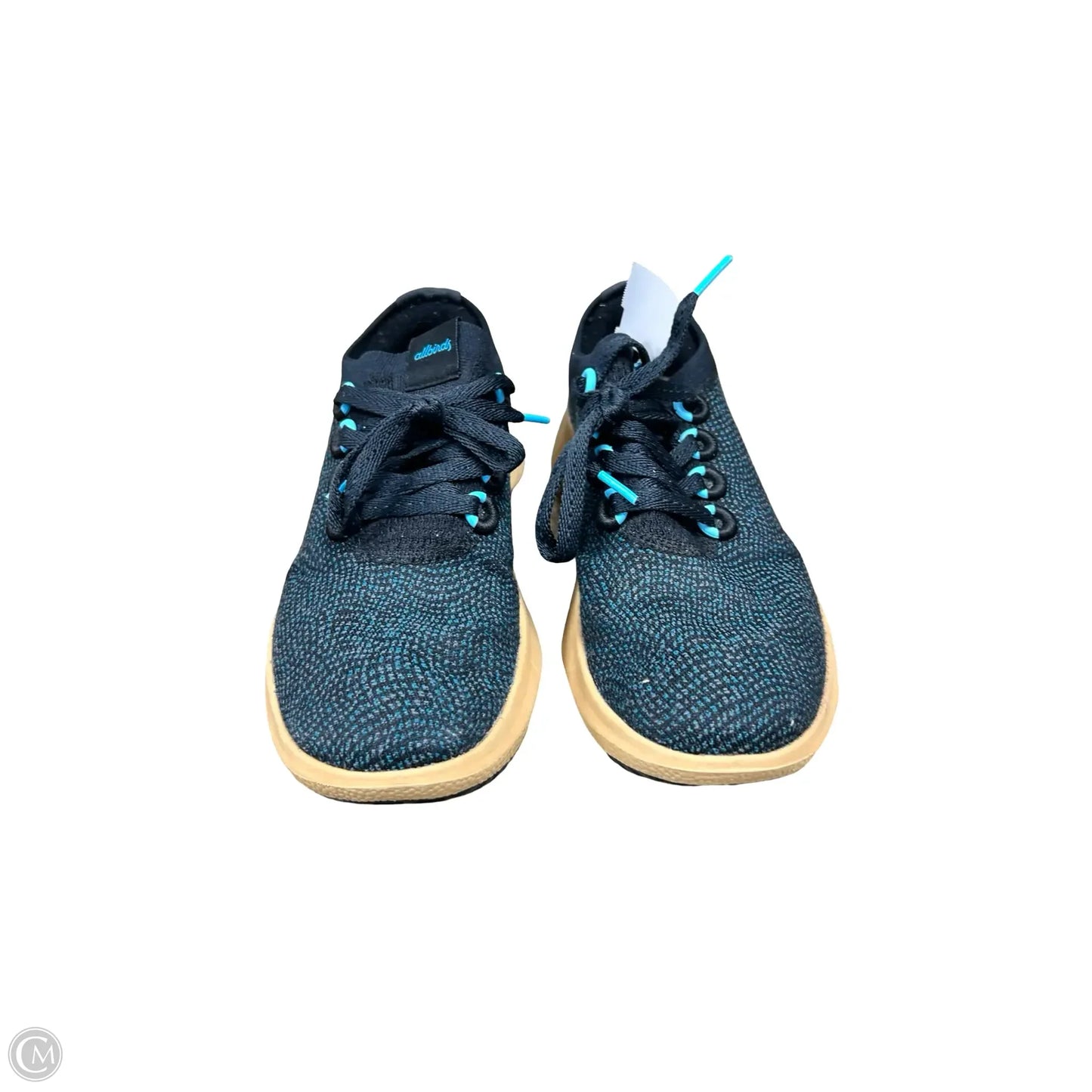 Shoes Athletic By Allbirds In Black & Blue, Size: 9