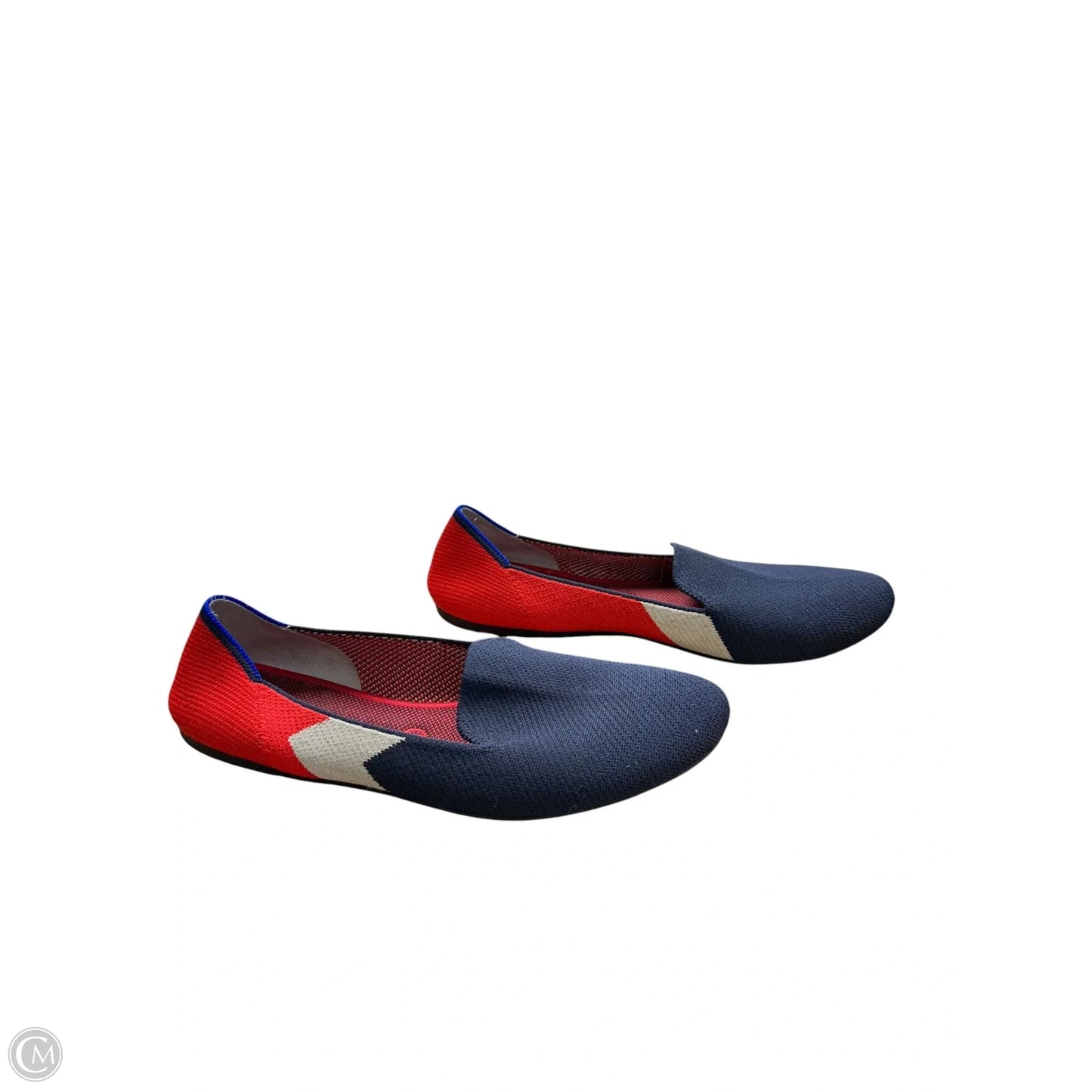 Shoes Flats By Rothys In Blue & Red, Size: 12