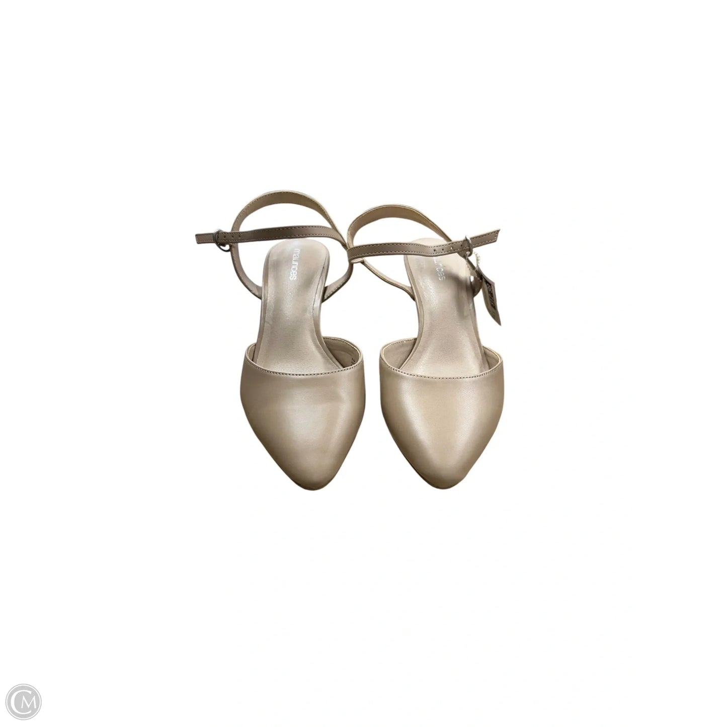 Shoes Heels Kitten By Maurices In Beige, Size: 8.5