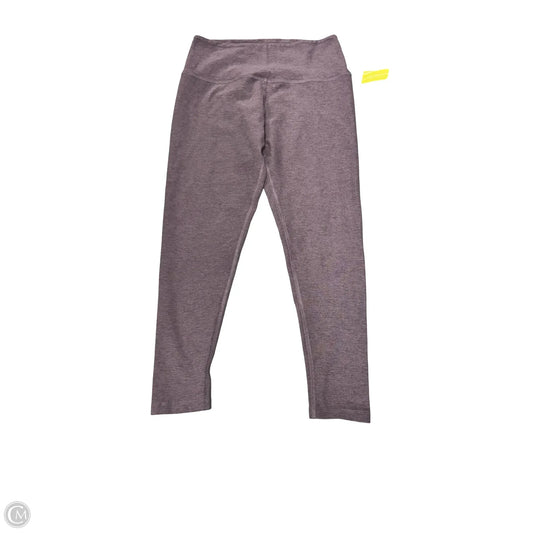 Athletic Leggings By Beyond Yoga In Purple, Size: Xl