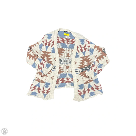 Sweater Cardigan By Vici In Multi-colored, Size: L