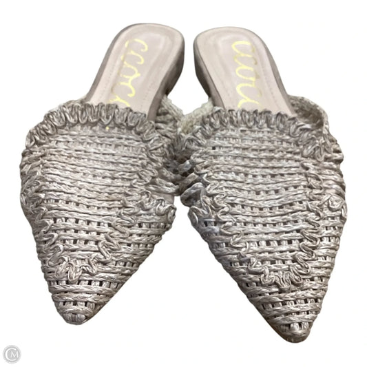 Shoes Flats By Clothes Mentor In Tan, Size: 10