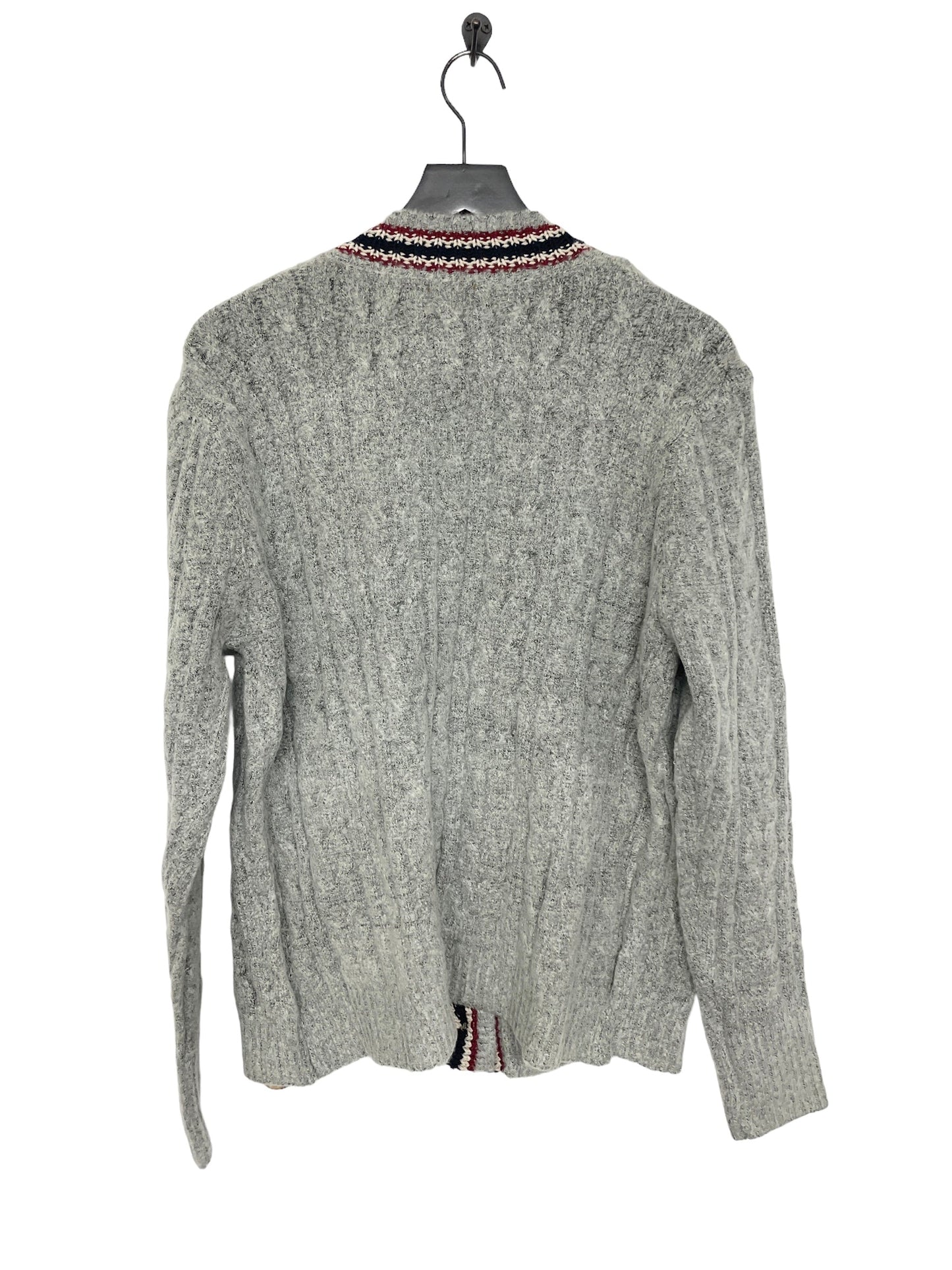 Grey Sweater Cardigan Pol, Size M