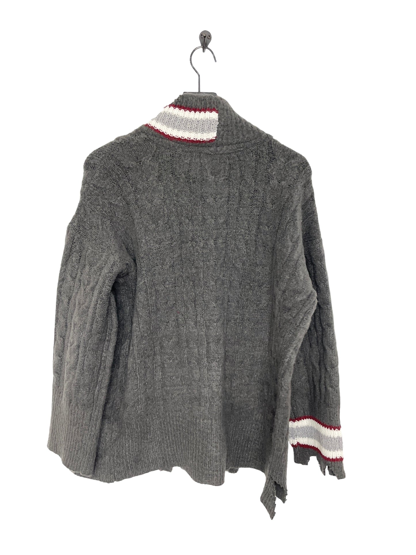 Grey Sweater Cardigan Pol, Size S