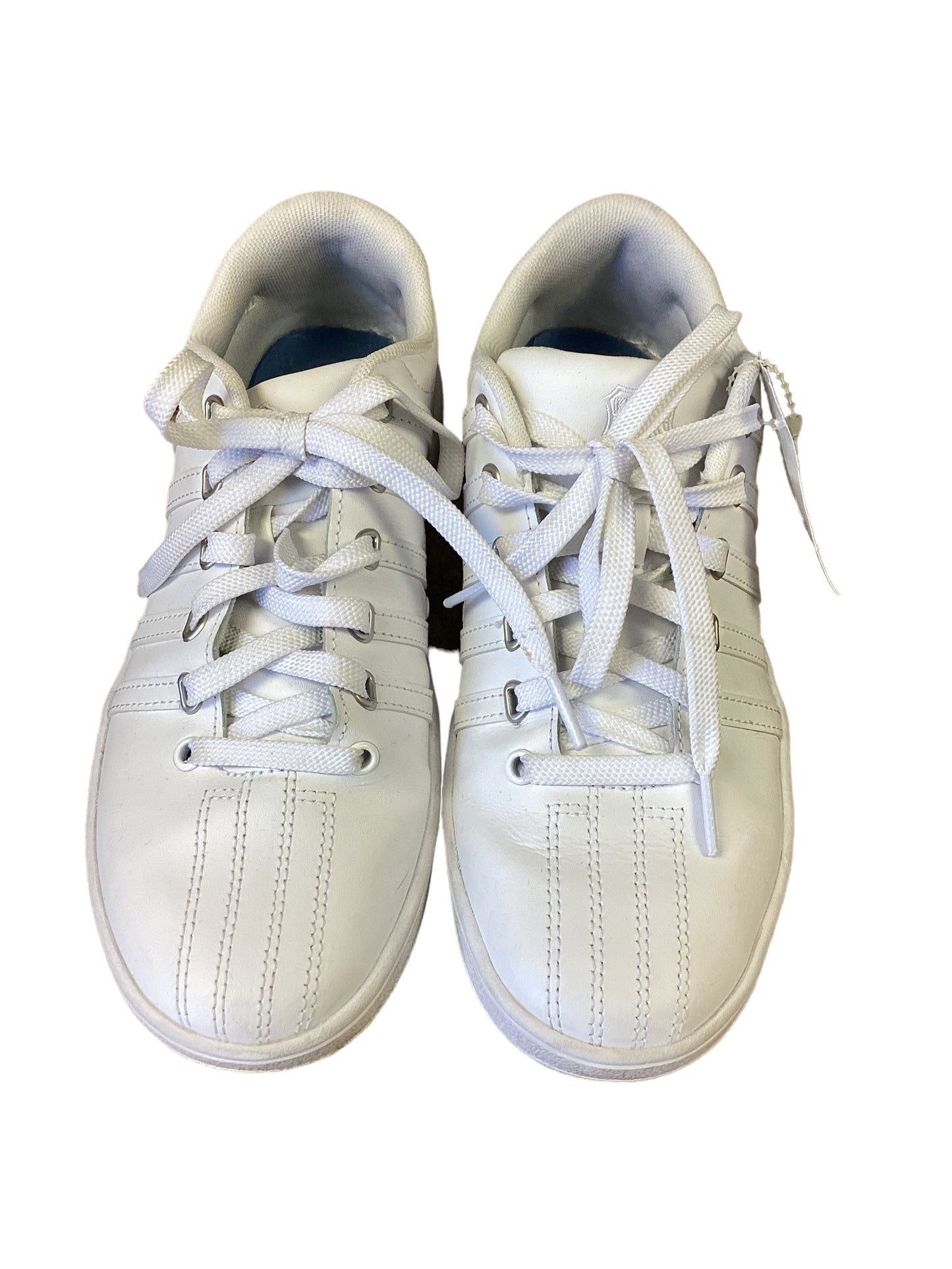White Shoes Sneakers K Swiss, Size 7
