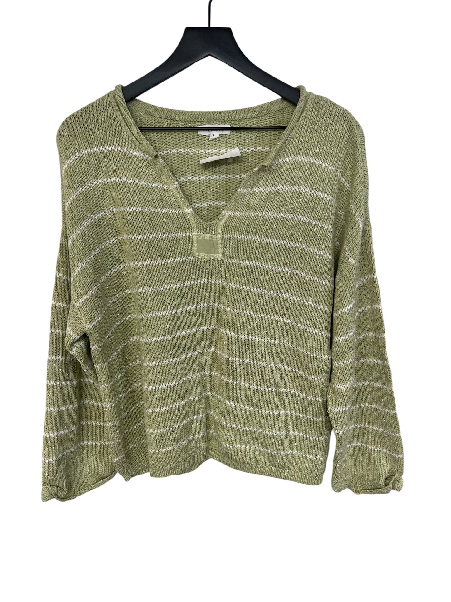 Sweater By Blu Pepper In Green, Size: L