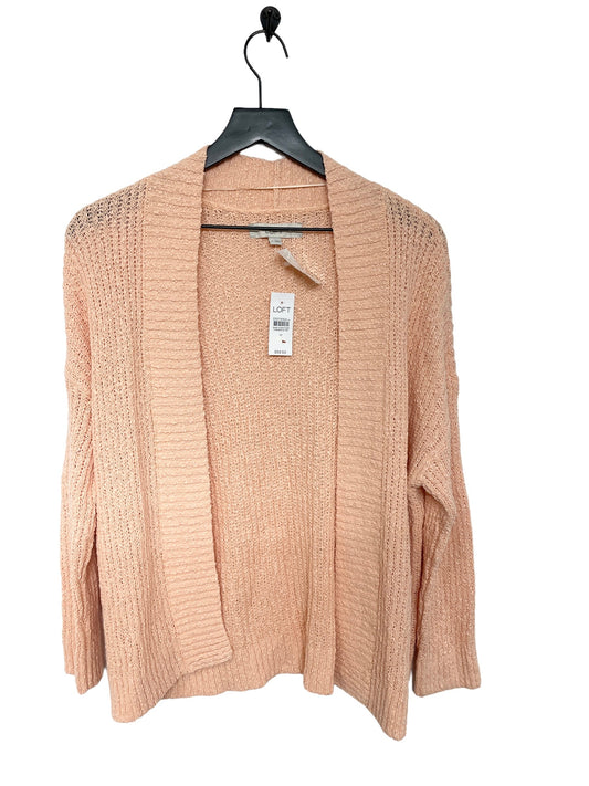 Peach Sweater Cardigan Loft, Size M