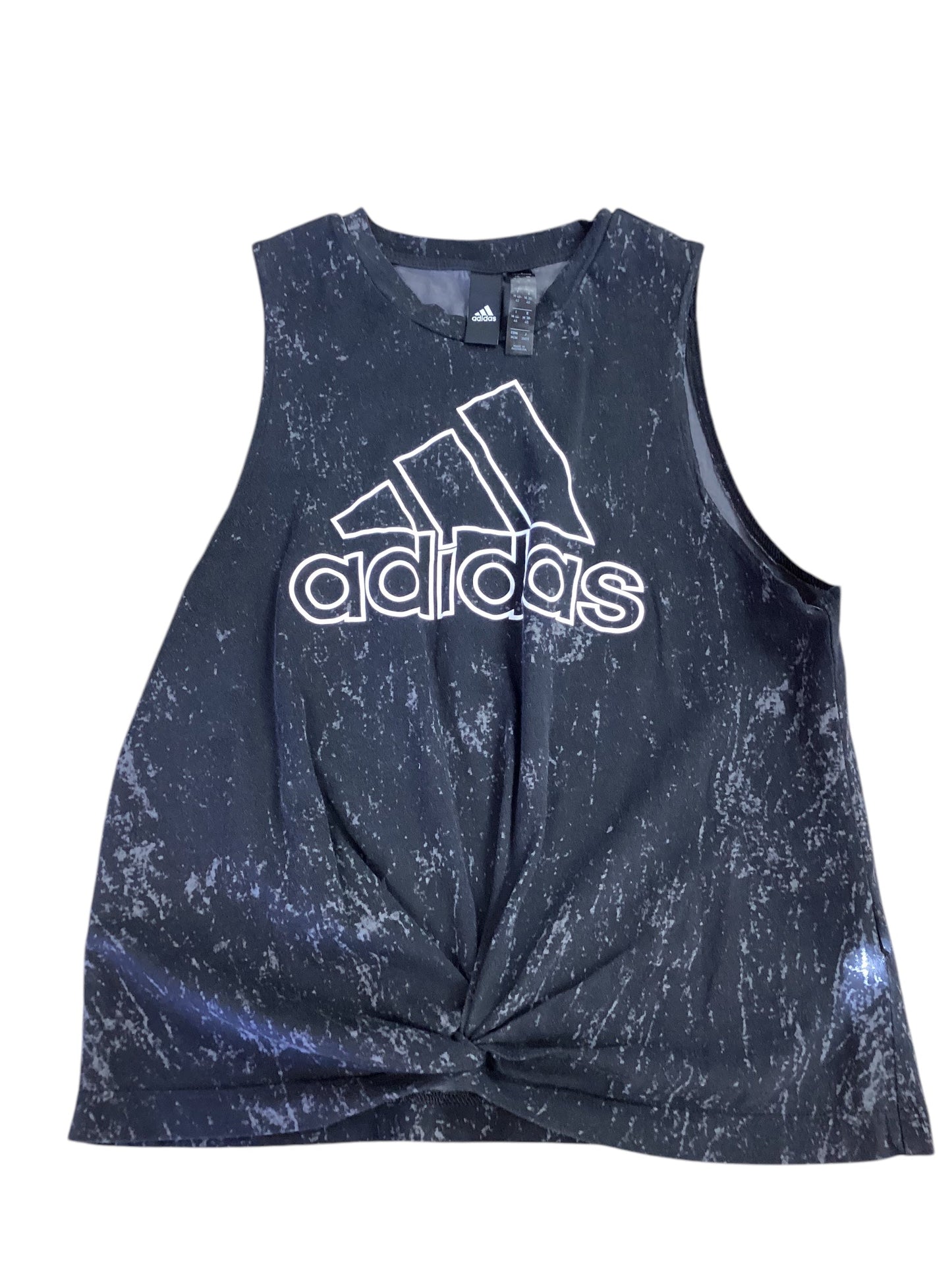 Top Sleeveless By Adidas In Black, Size: M