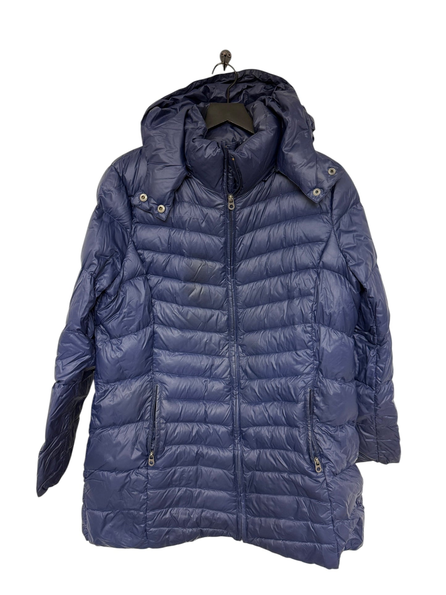 Coat Puffer & Quilted By Tommy Hilfiger In Navy, Size: Xl