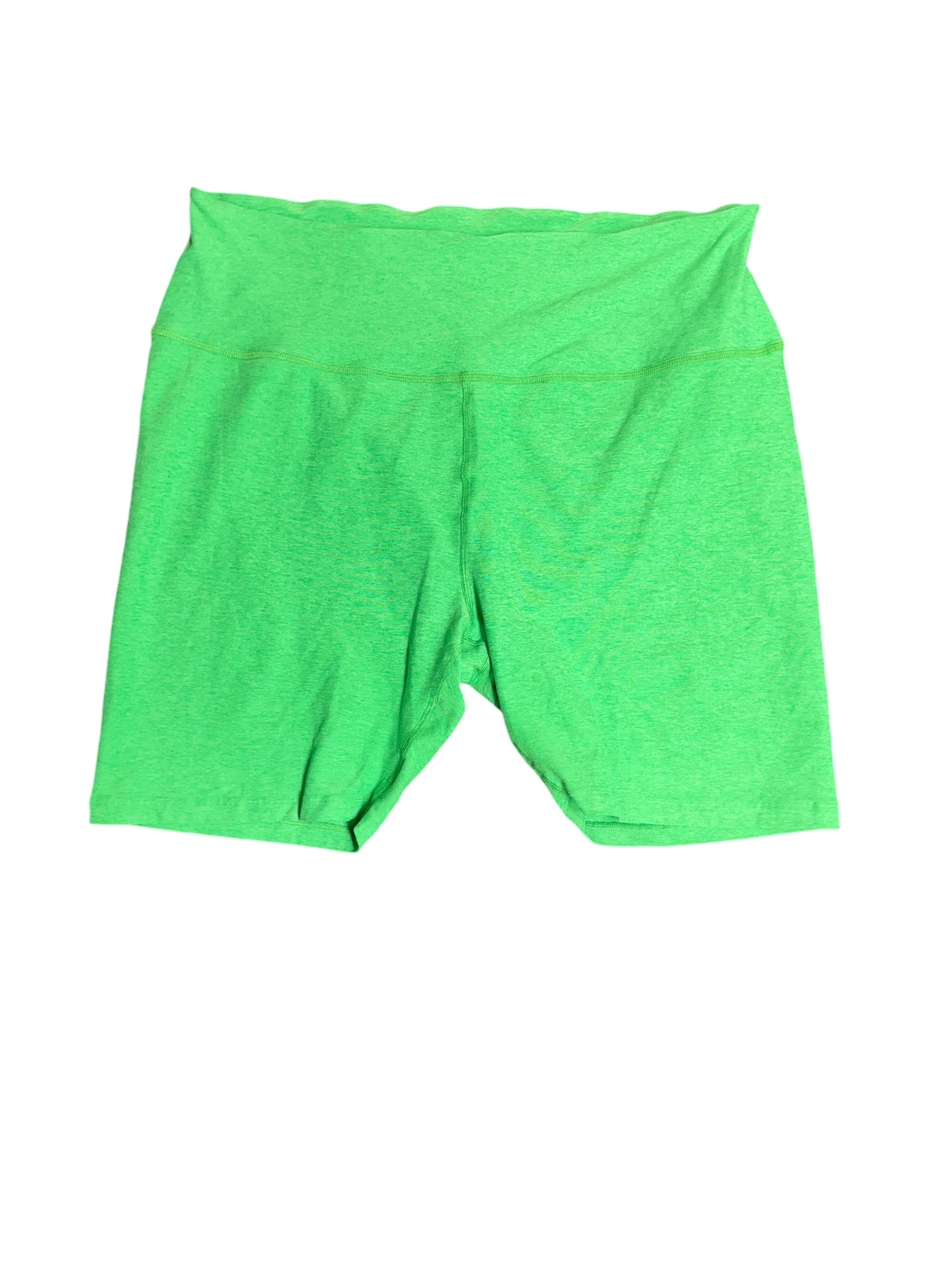 Athletic Shorts By Beyond Yoga In Green, Size: 3x