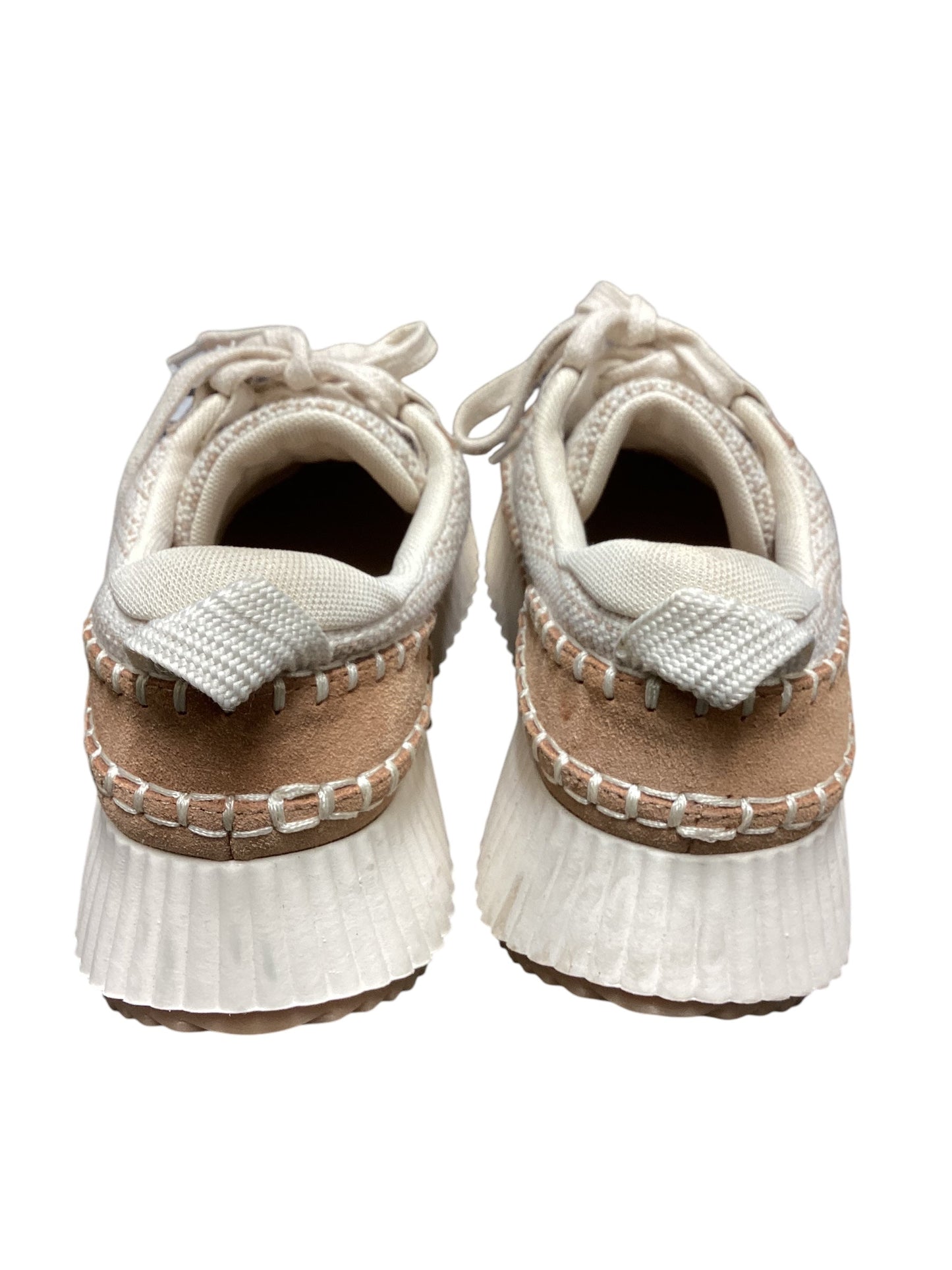 Shoes Sneakers By Dolce Vita In Cream & Tan, Size: 7