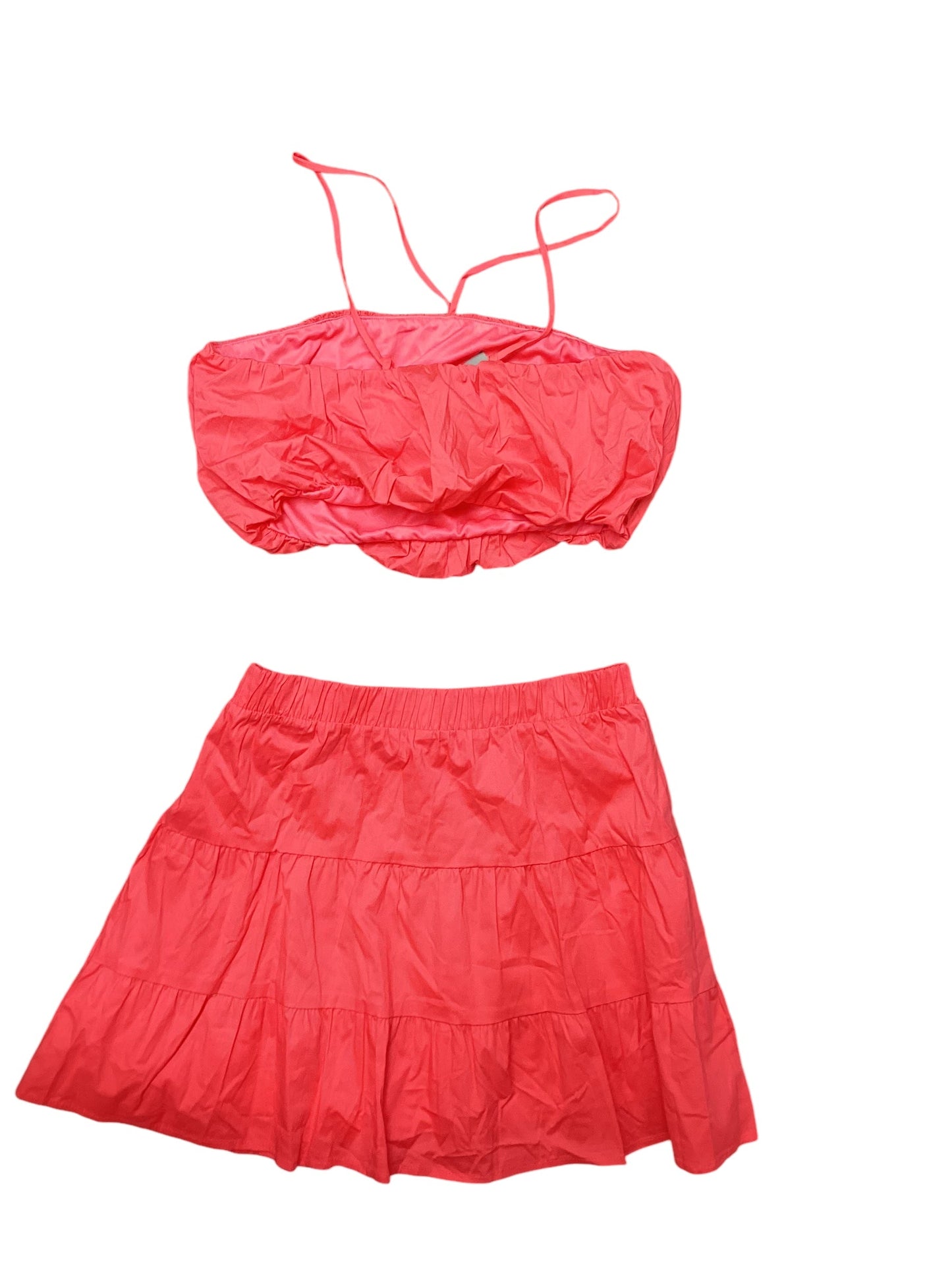 Skirt Set 2pc By Le Lis In Pink, Size: M