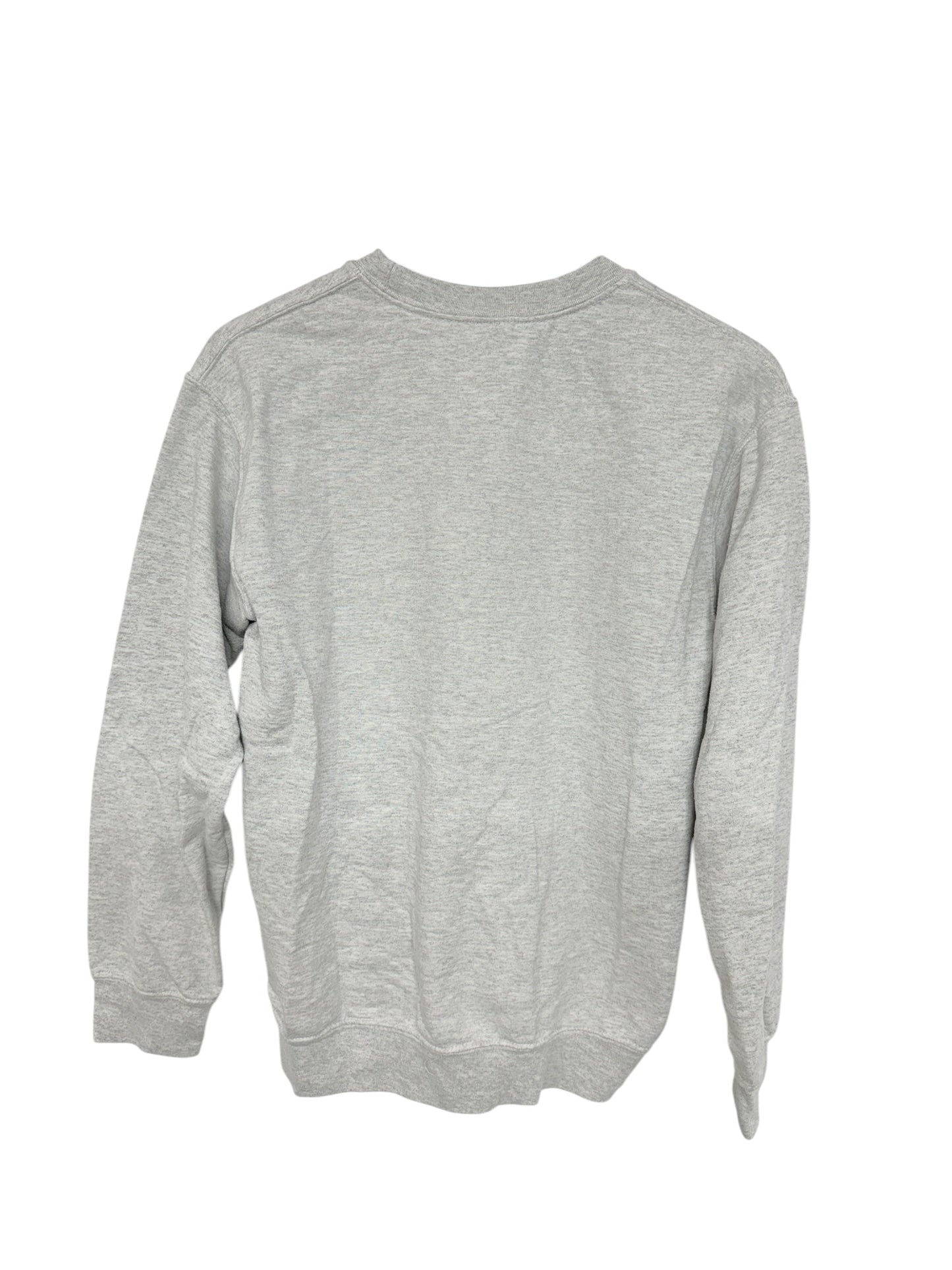 Sweatshirt Crewneck By Gildan In Grey, Size: S