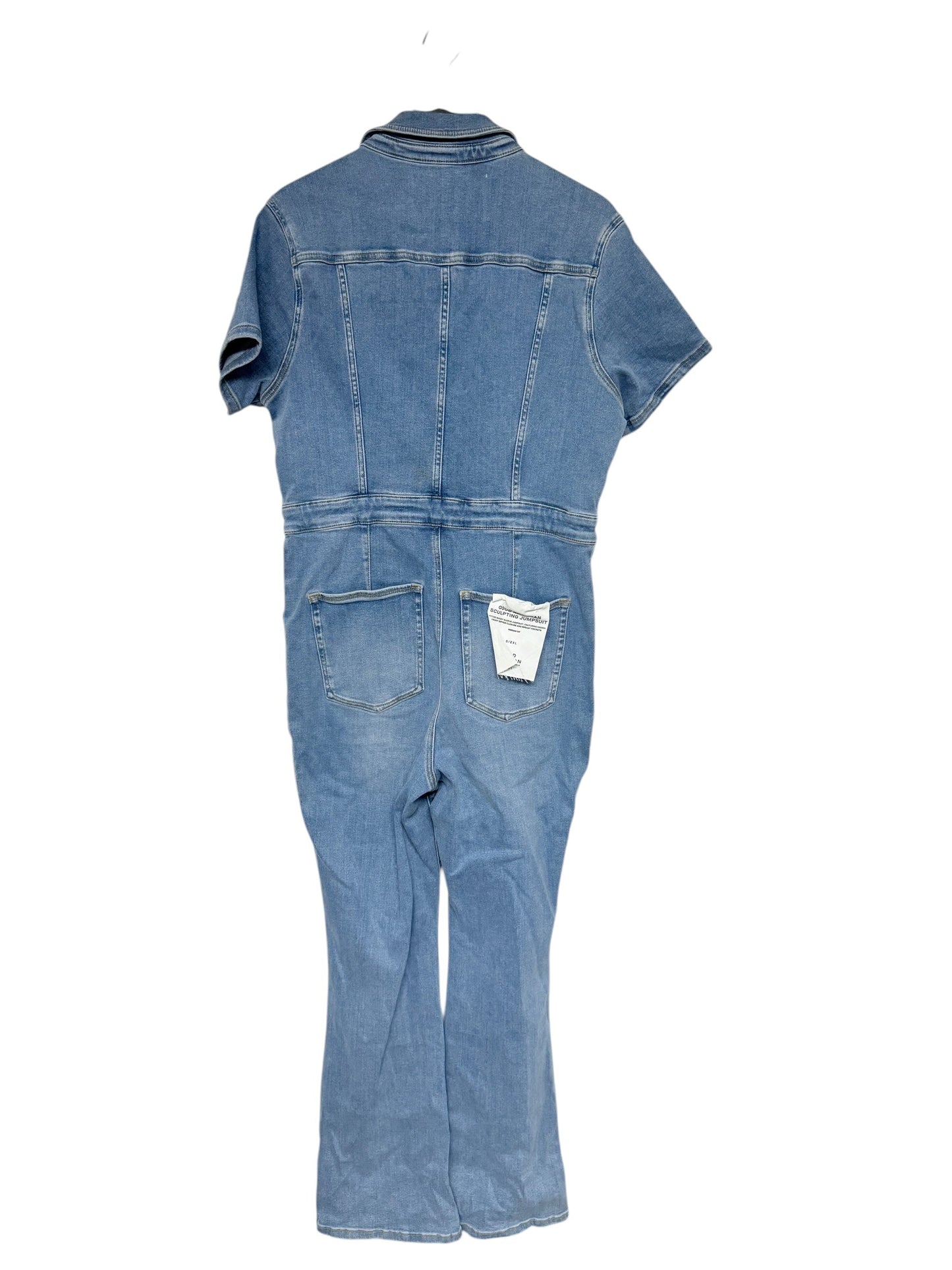 Jumpsuit By Good American In Blue Denim, Size: 2x