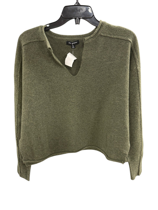 Sweater By Blu Pepper In Green, Size: S