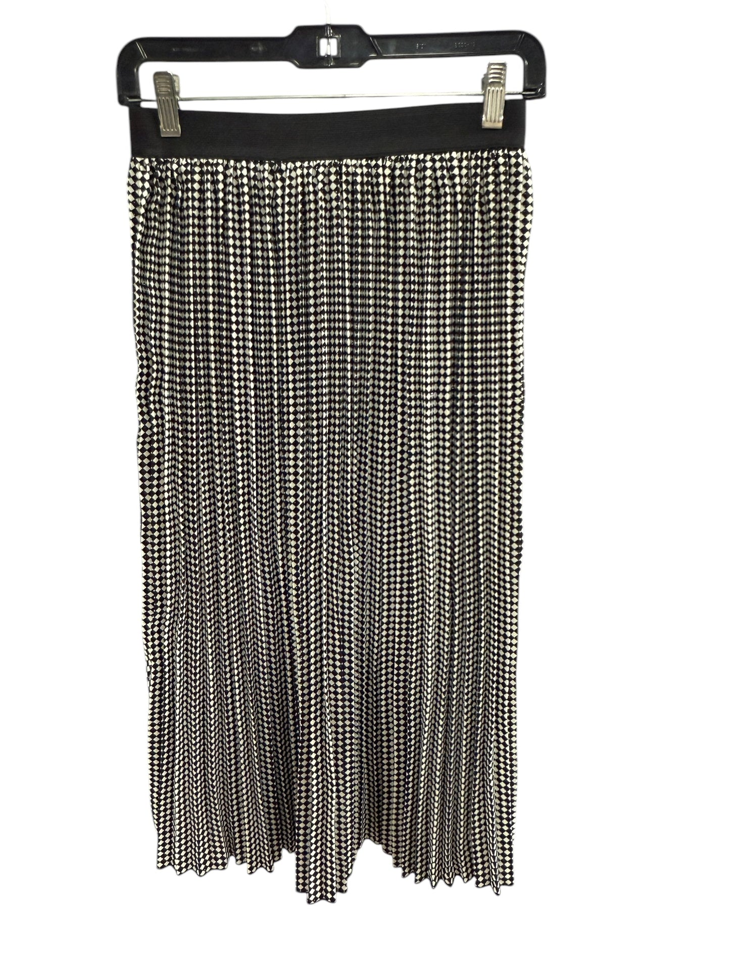 Skirt Midi By Cynthia Rowley In Black & White, Size: S