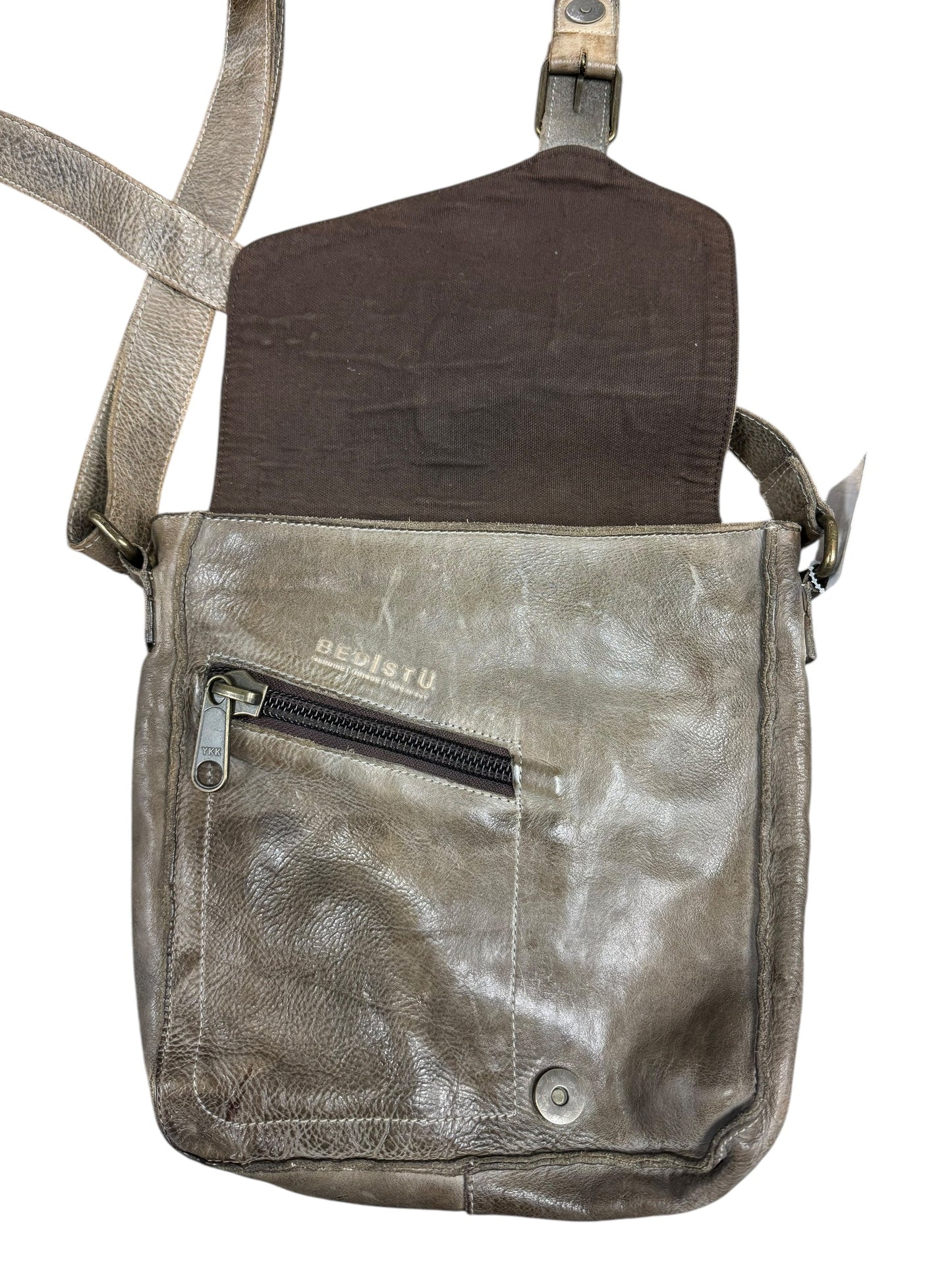 Crossbody Leather By Bed Stu, Size: Medium