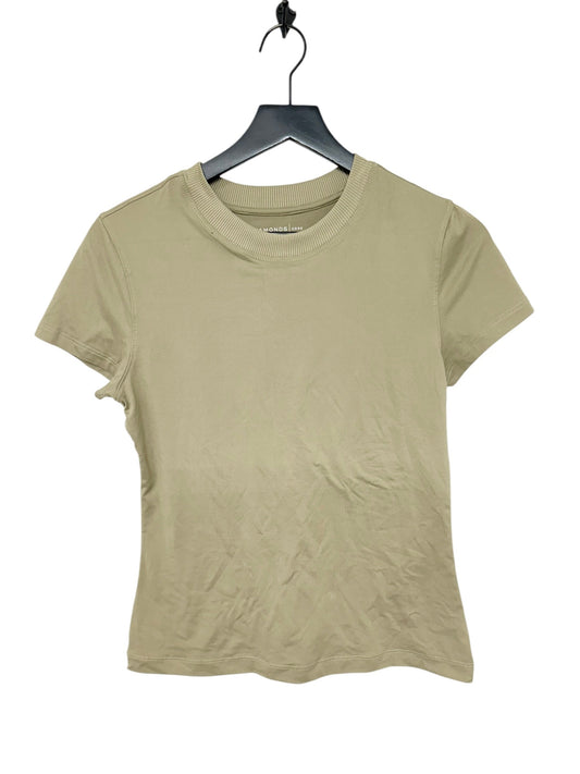 Athletic Top Short Sleeve By Cmb In Green, Size: S