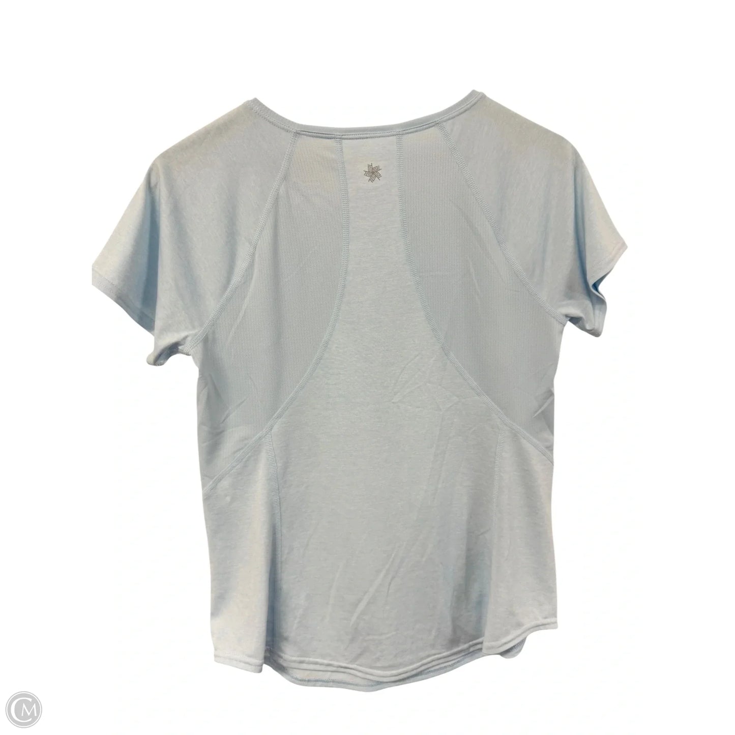 Athletic Top Short Sleeve By Tek Gear In Blue, Size: S