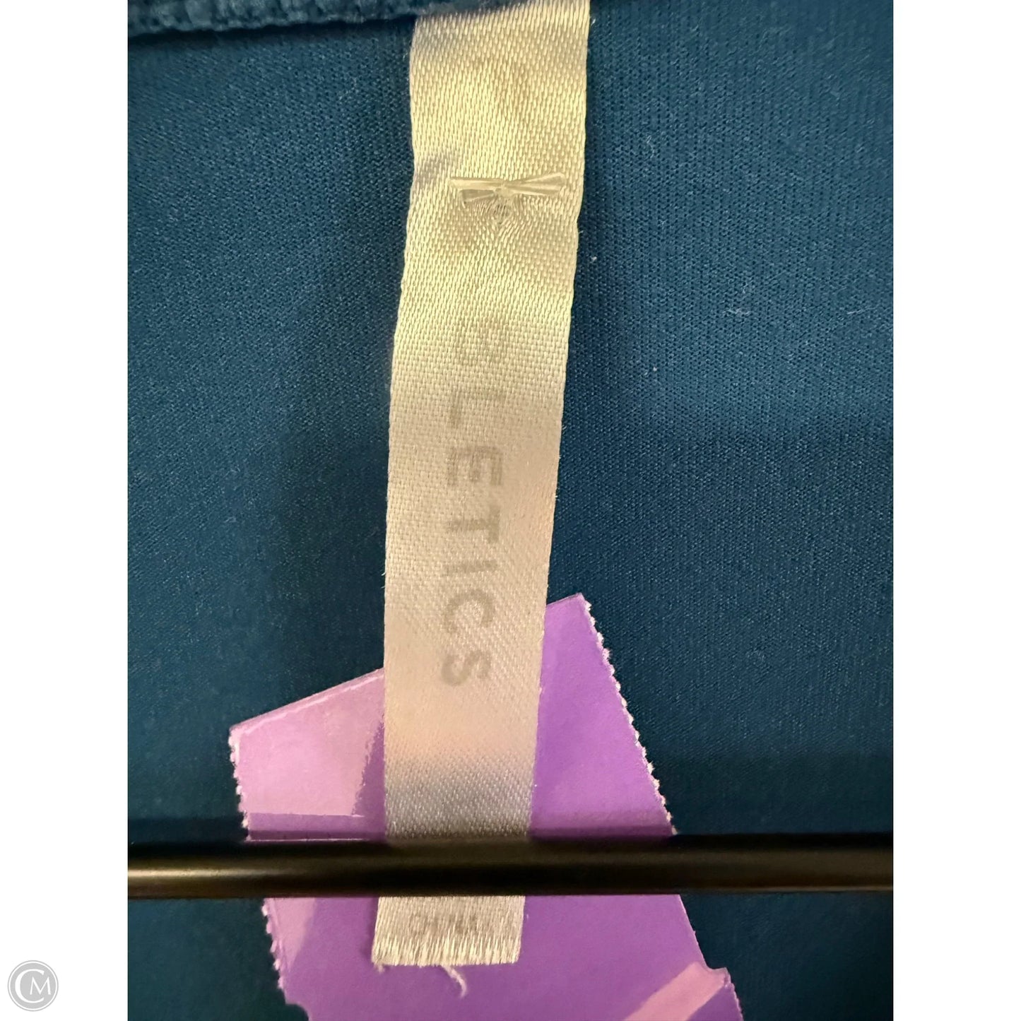 Athletic Top Long Sleeve Crewneck By Fabletics In Navy, Size: S