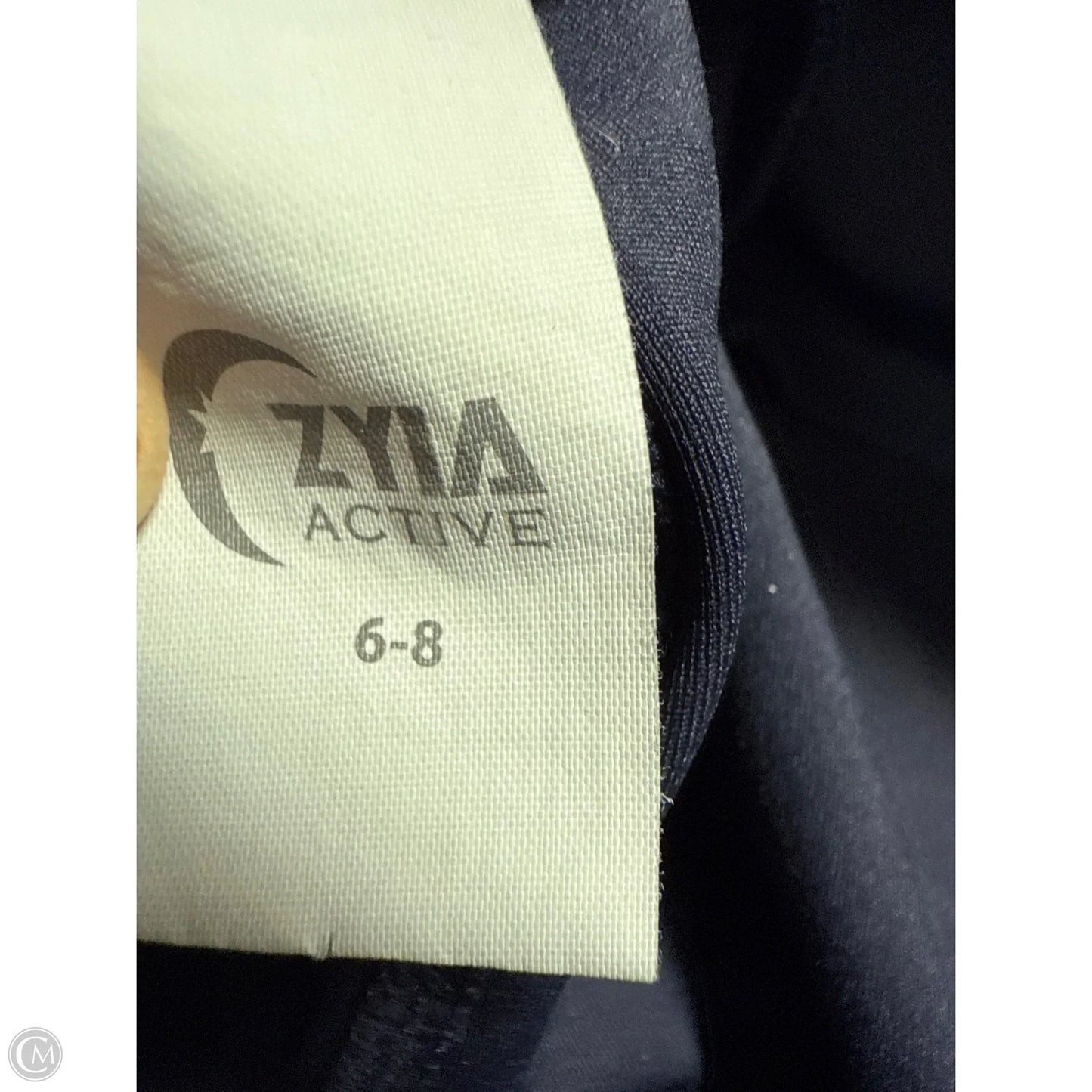 Athletic Leggings By Zyia In Navy, Size: M