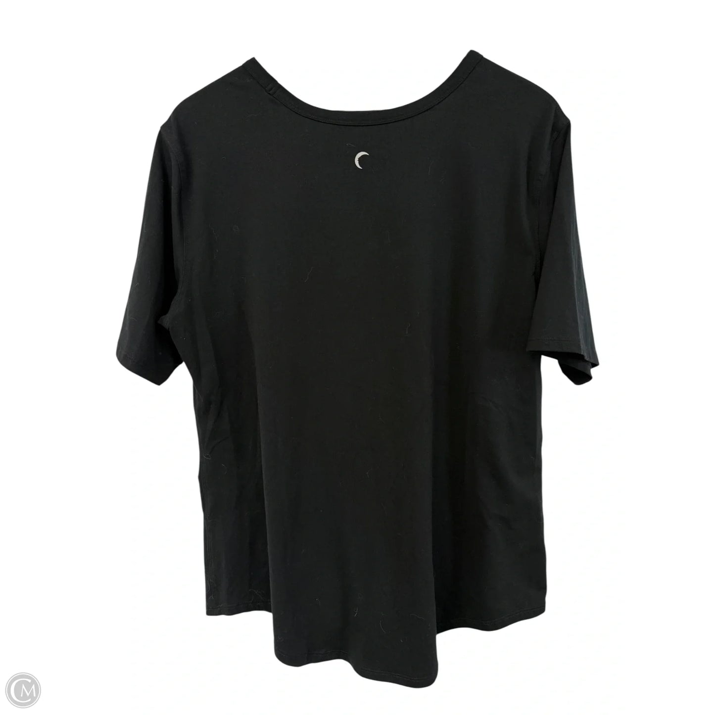 Athletic Top Short Sleeve By Zyia In Black, Size: 3x