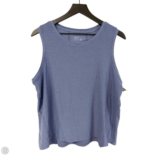 Athletic Tank Top By Jockey In Blue, Size: L