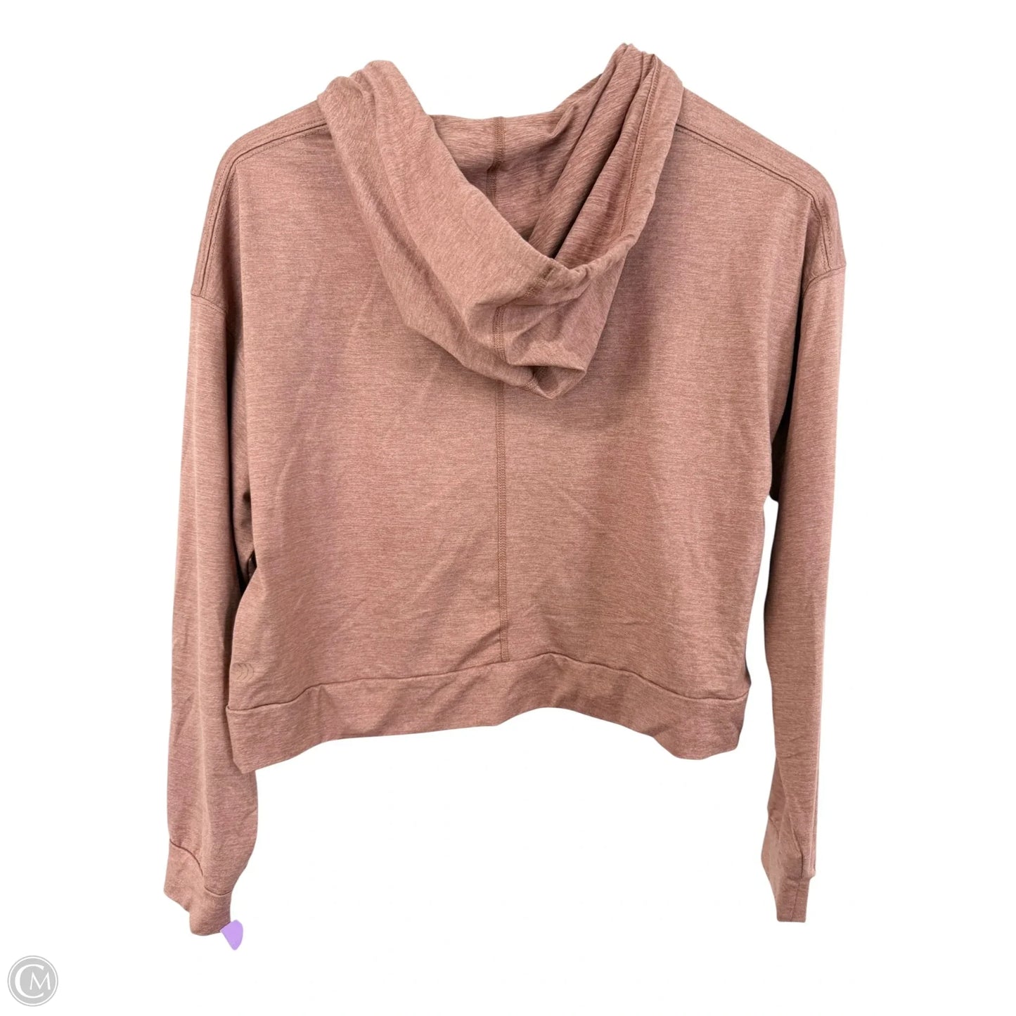 Athletic Top Long Sleeve Hoodie By All In Motion In Pink, Size: S