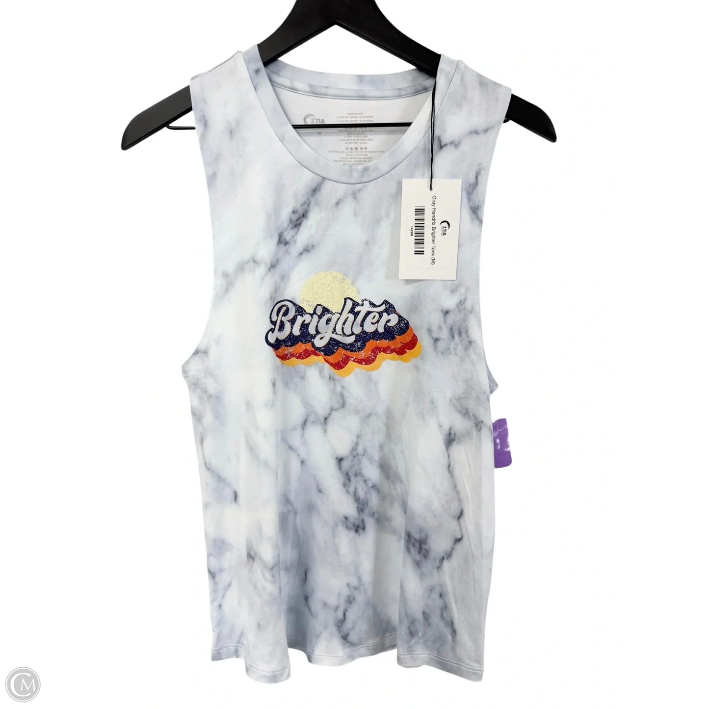 Athletic Tank Top By Zyia In Blue, Size: M