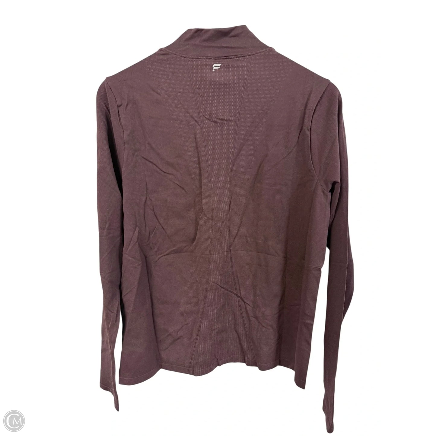 Athletic Top Long Sleeve Crewneck By Fabletics In Purple, Size: Xl