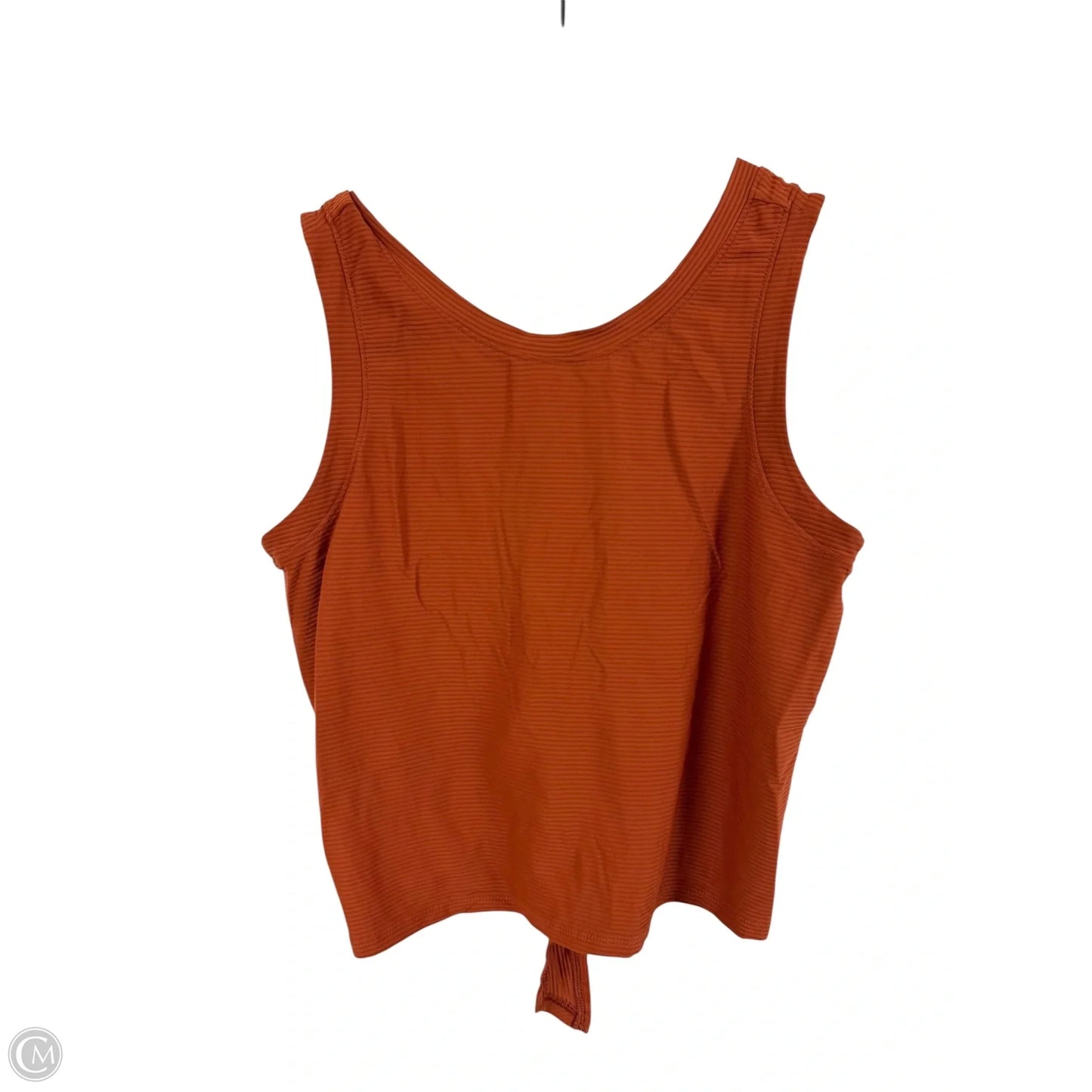Athletic Tank Top By Calia In Orange, Size: M