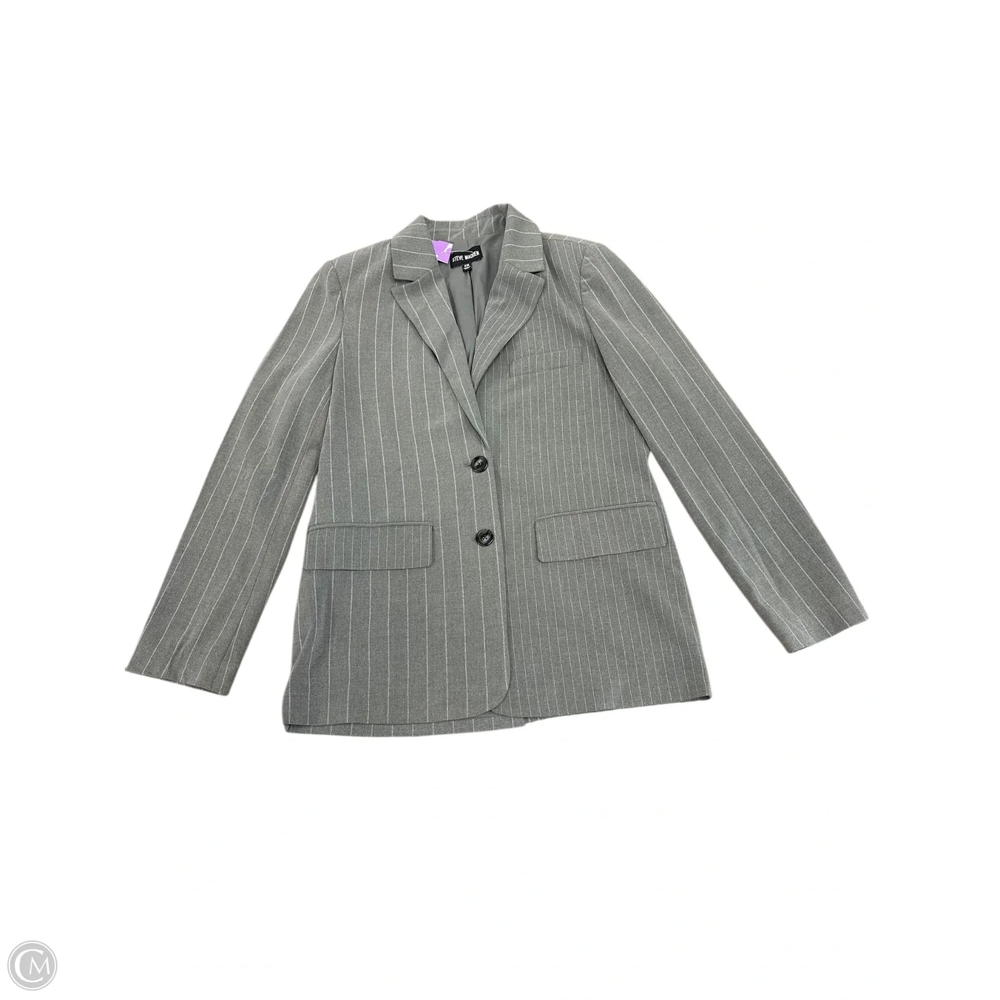 Blazer By Steve Madden In Grey, Size: Xs