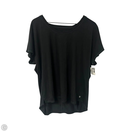 Athletic Top Short Sleeve By Xersion In Black, Size: Xl