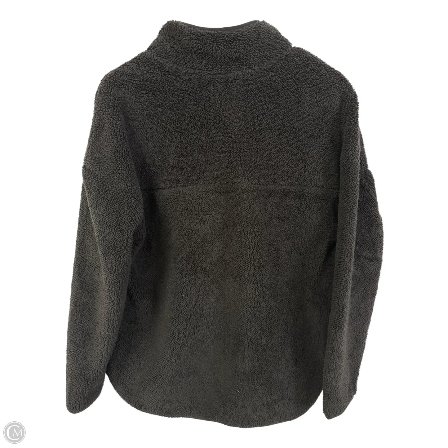 Sweatshirt Collar By Time And Tru In Black, Size: M