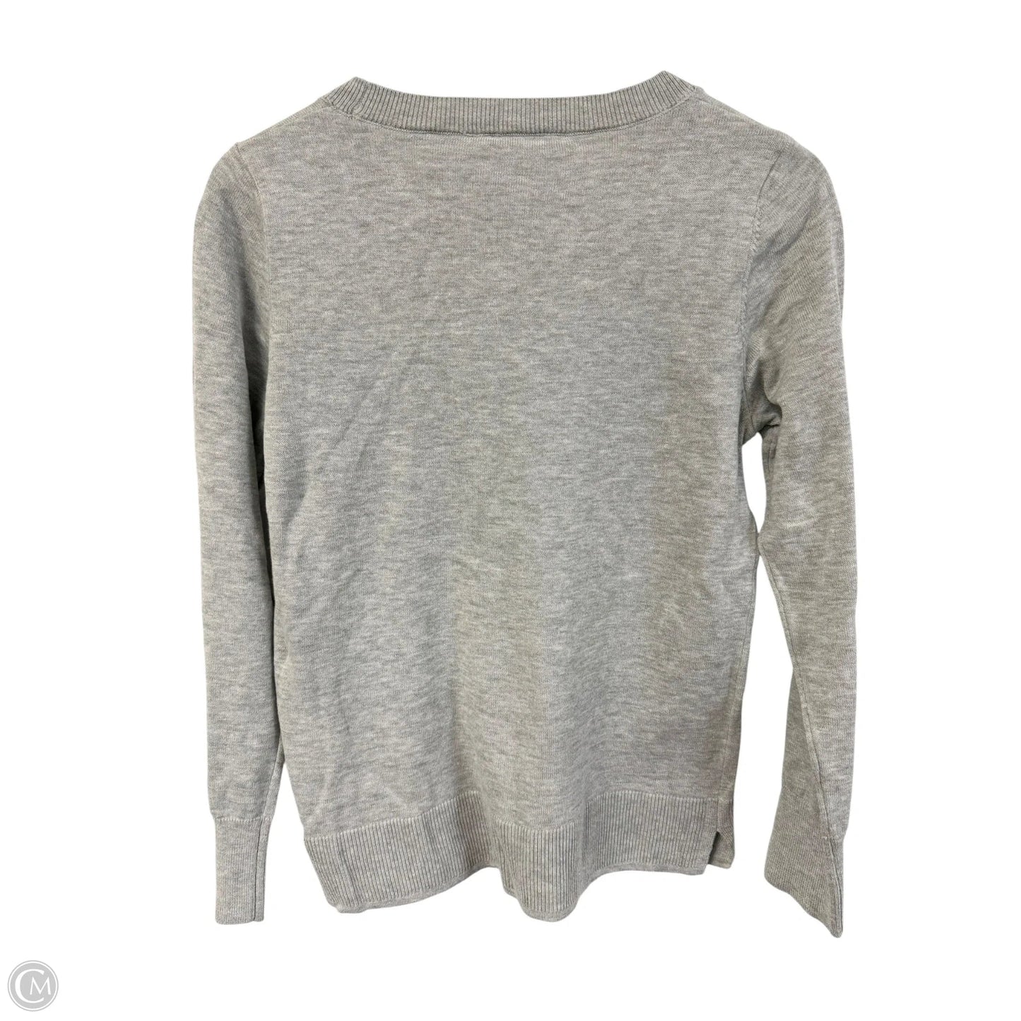 Top Long Sleeve By Time And Tru In Grey, Size: S