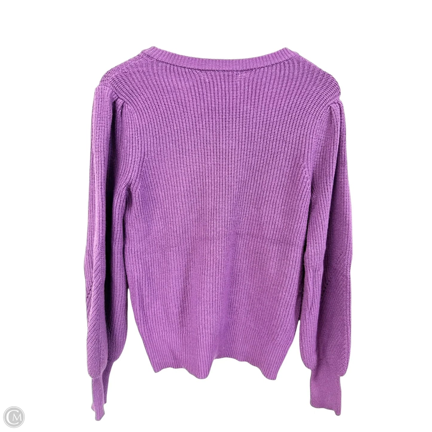Sweater By Liz Claiborne In Purple, Size: S
