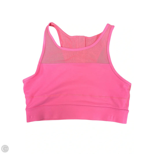 Athletic Bra By Zyia In Pink, Size: L