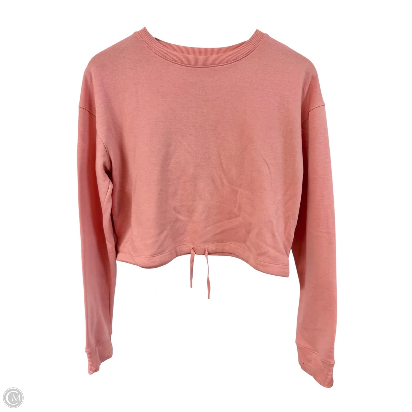 Sweatshirt Crewneck By Tek Gear In Peach, Size: S