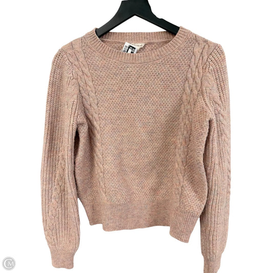 Sweater By Hem & Thread In Pink, Size: S